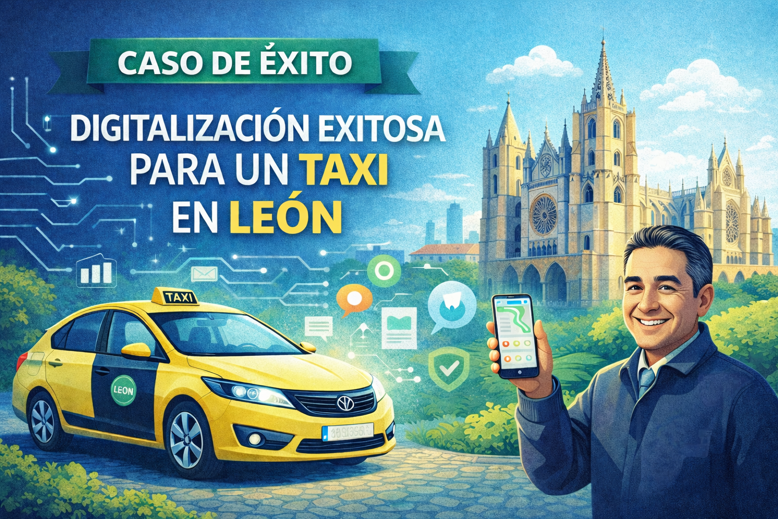 Caso de éxito: Taxi León