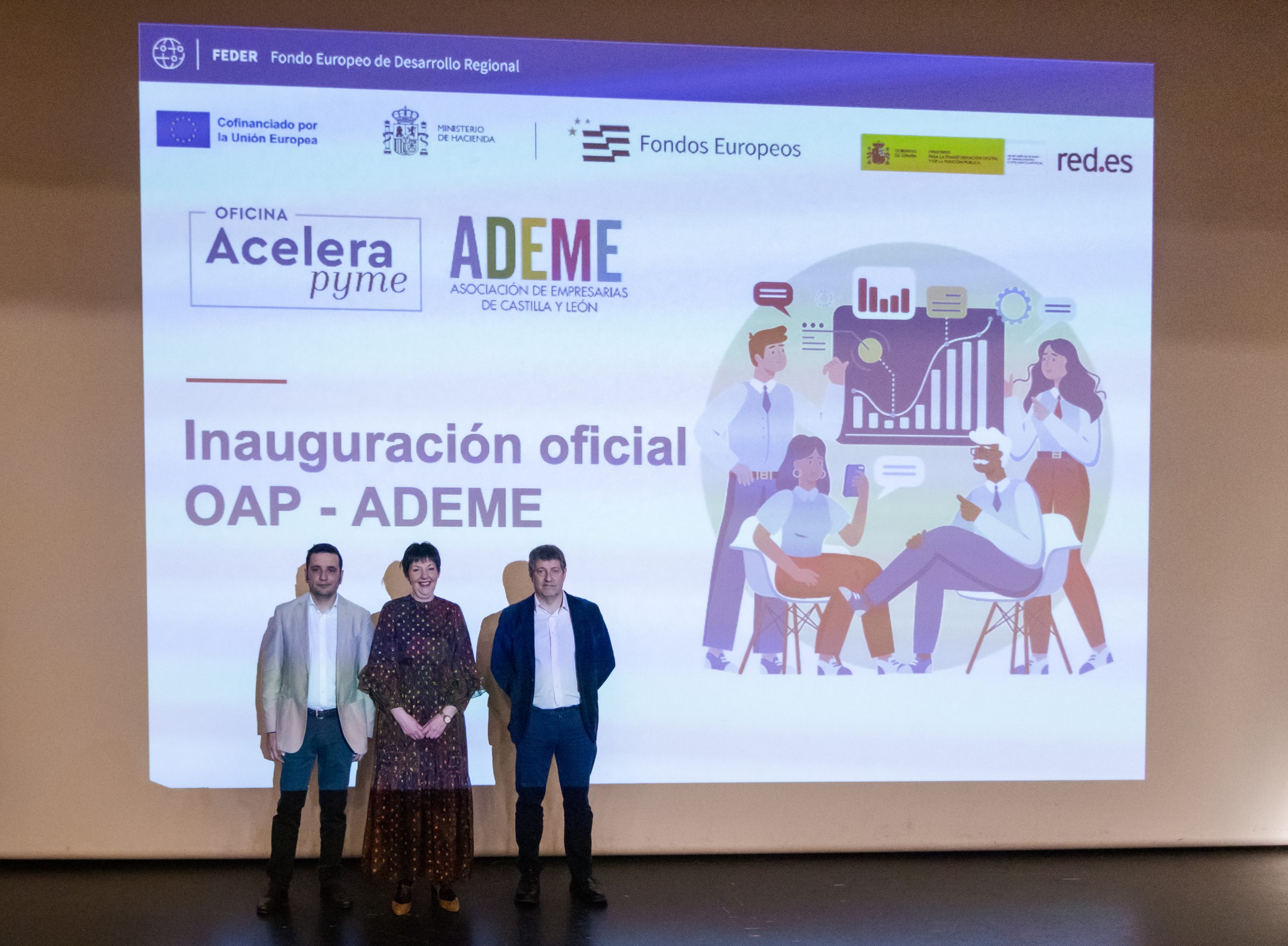 Inauguración oficial de la Oficina Acelera Pyme ADEME en Miranda de Ebro