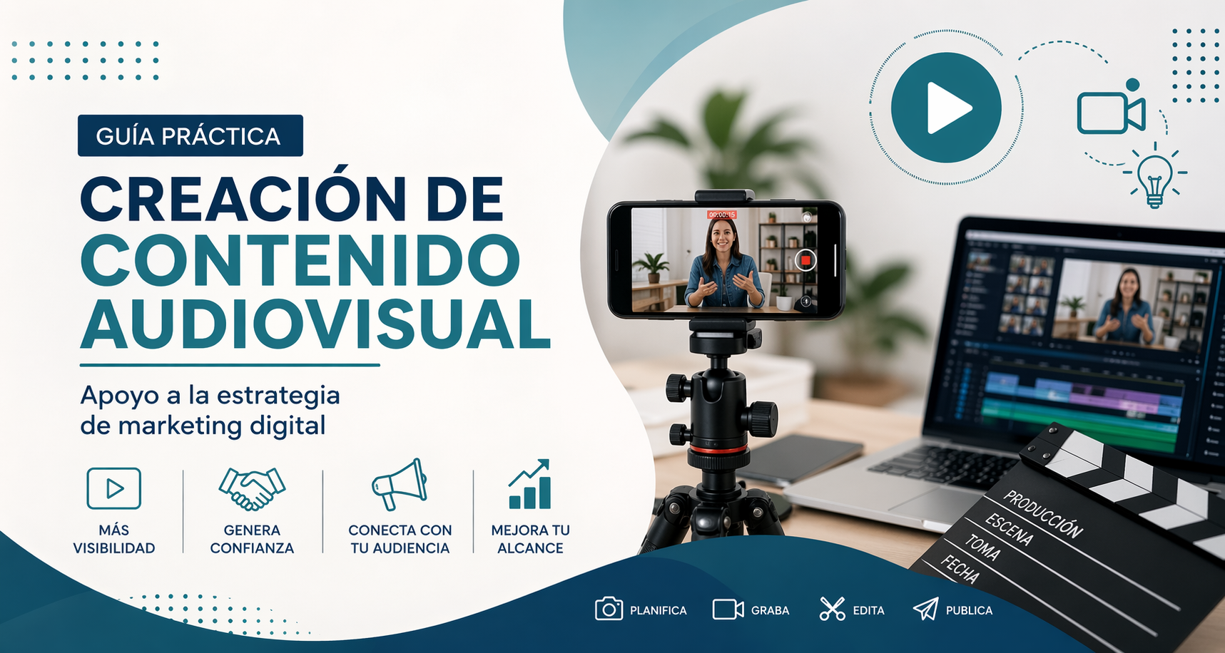 Guía para la creación de contenido audiovisual