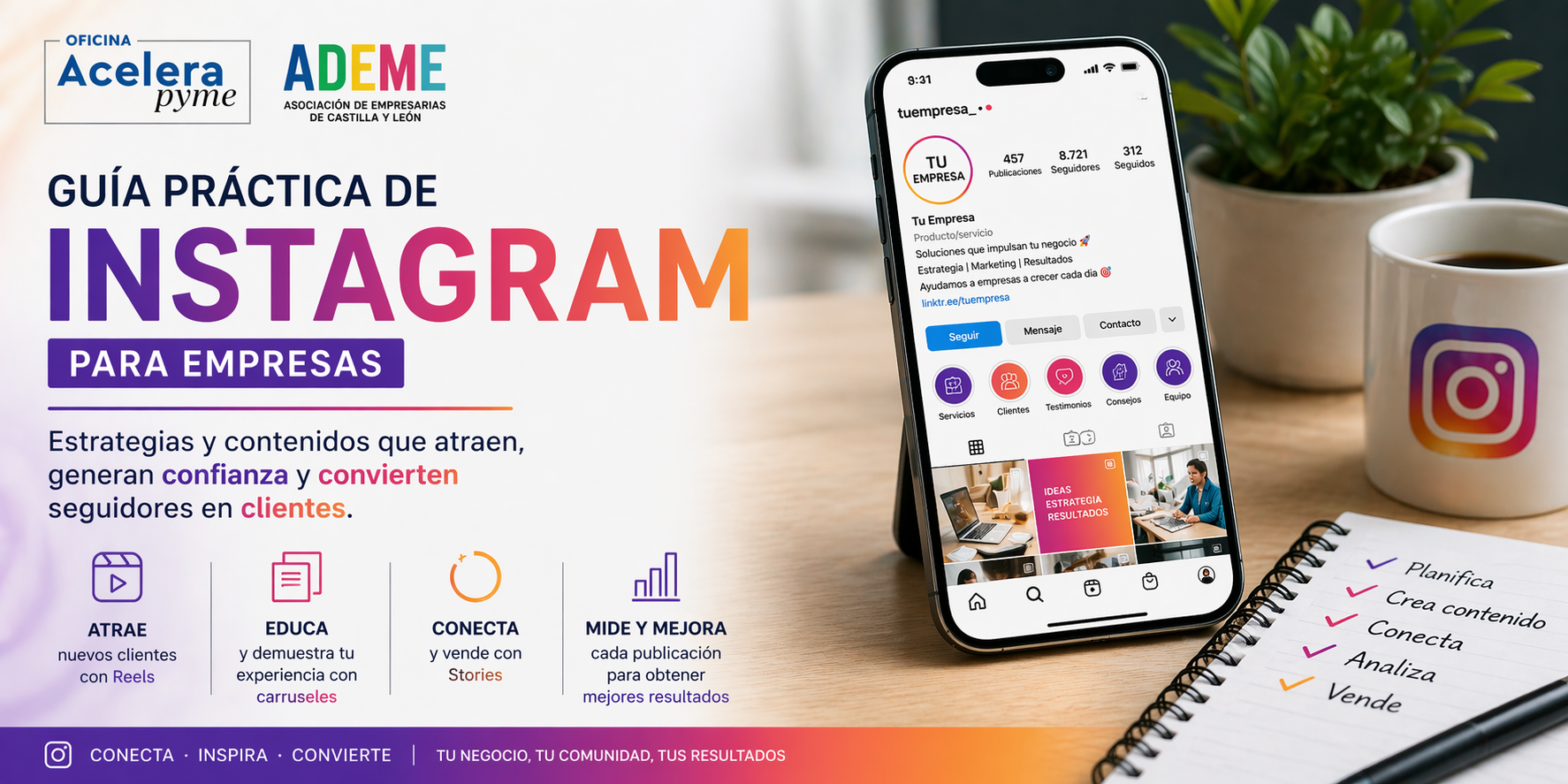 Guía para la publicación en RRSS – Instagram