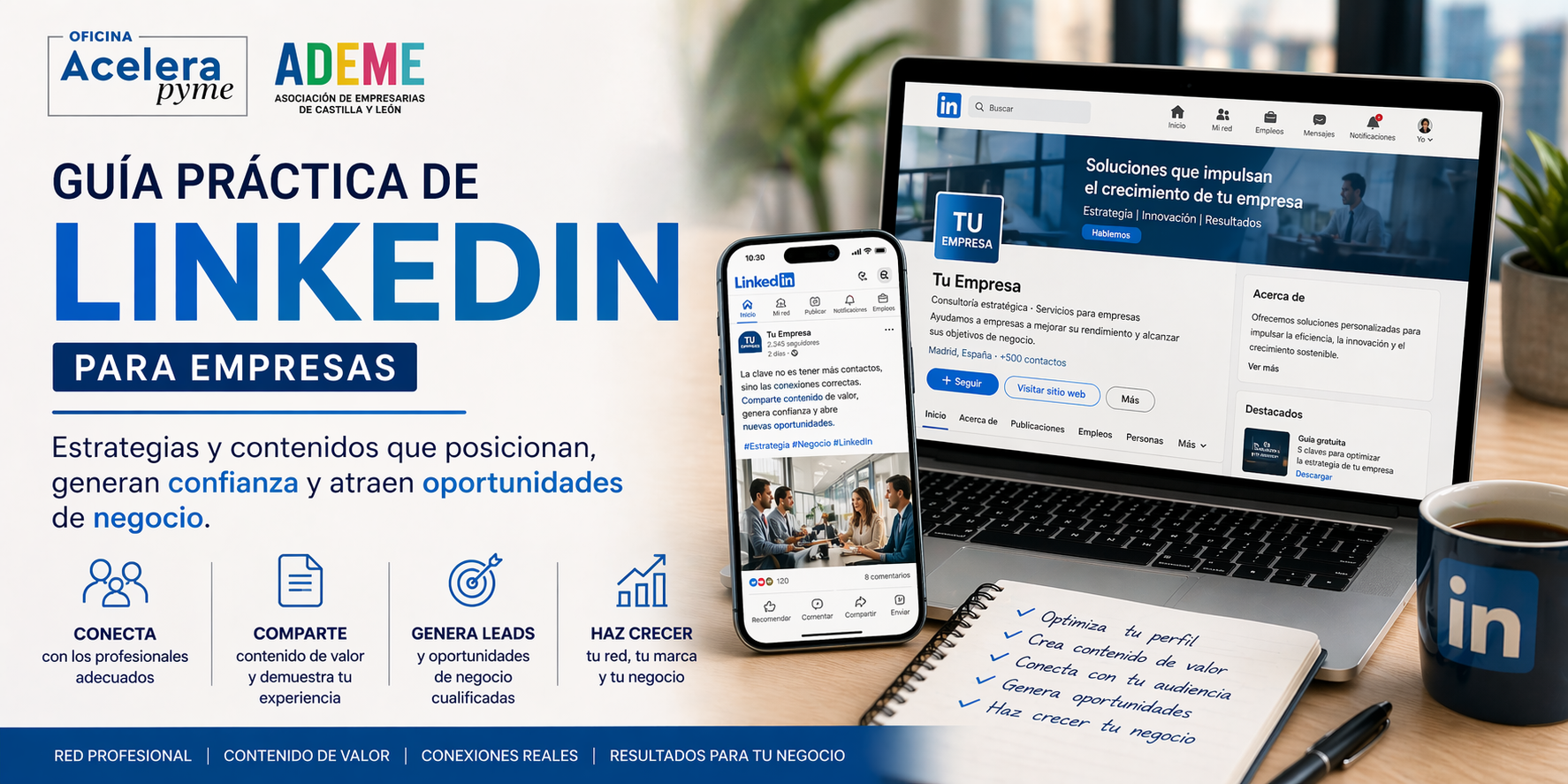 Guía para la publicación en RRSS – LinkedIn