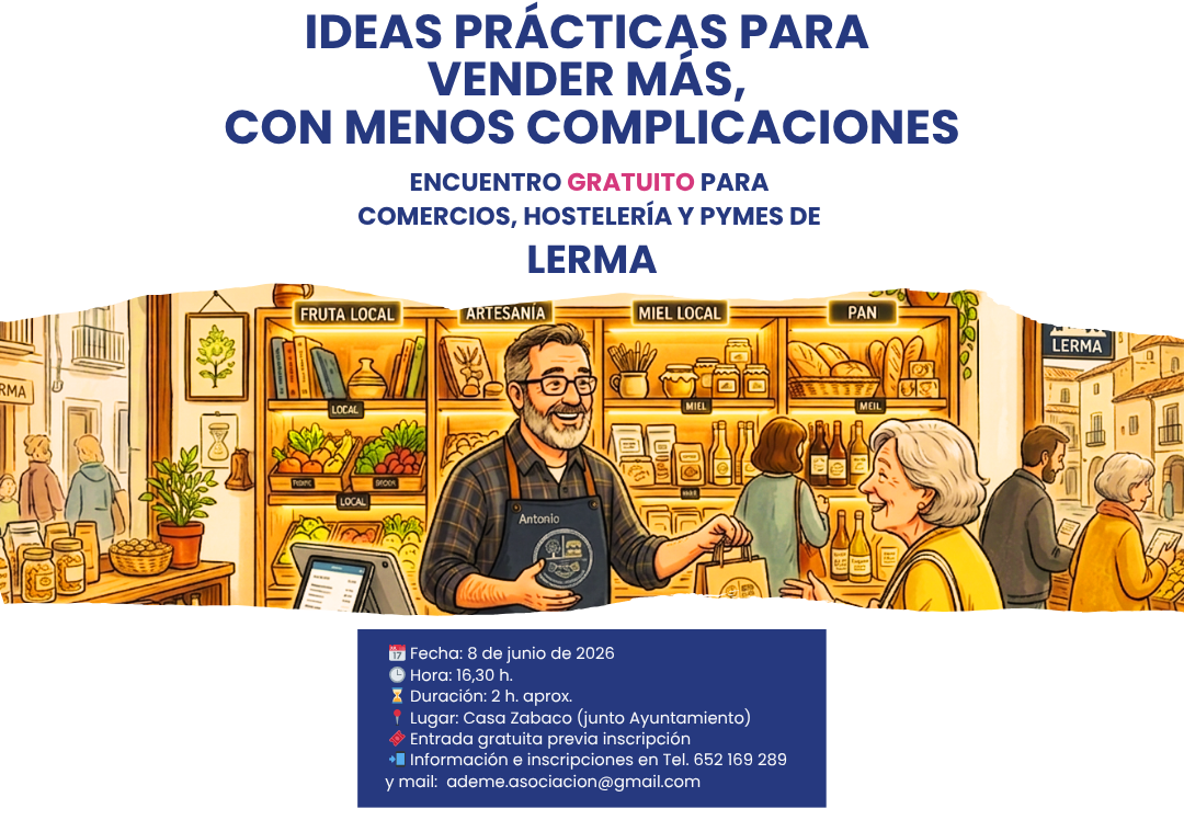 Ideas prácticas para vender más, con menos complicaciones (Lerma)
