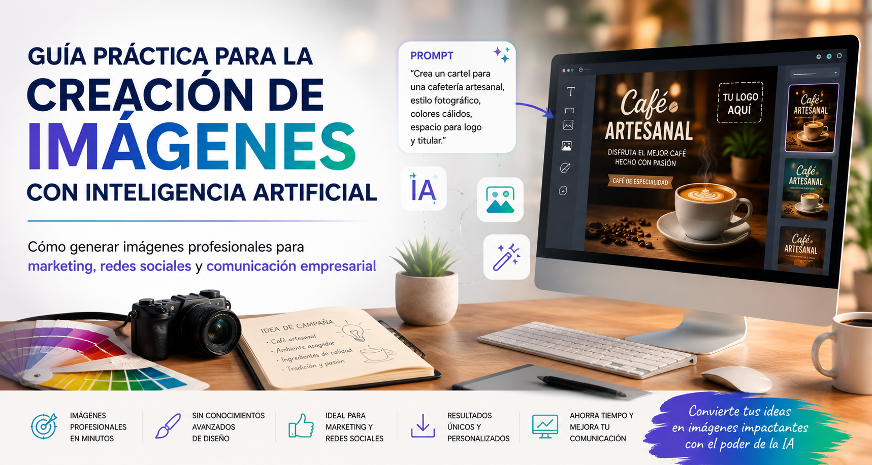 Guía práctica para la creación de imágenes con Inteligencia Artificial